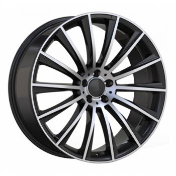 Black Benz wheel