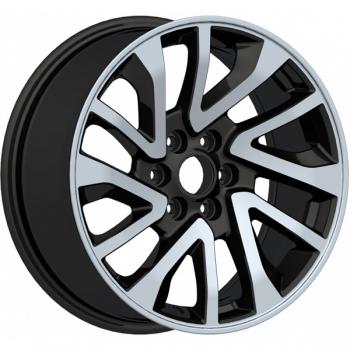 Matte black wheel