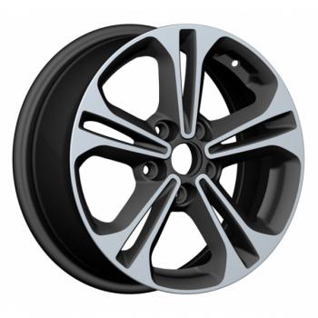 Matte black wheel